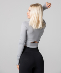 Grey sports top