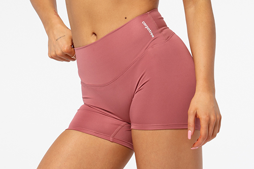 pink gym shorts