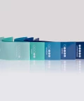 Ombre Minibands, Set of 5, blue