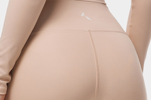 beige sports leggings