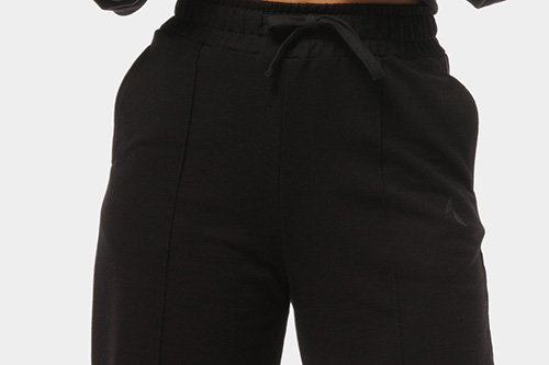 black vivid sweatpants