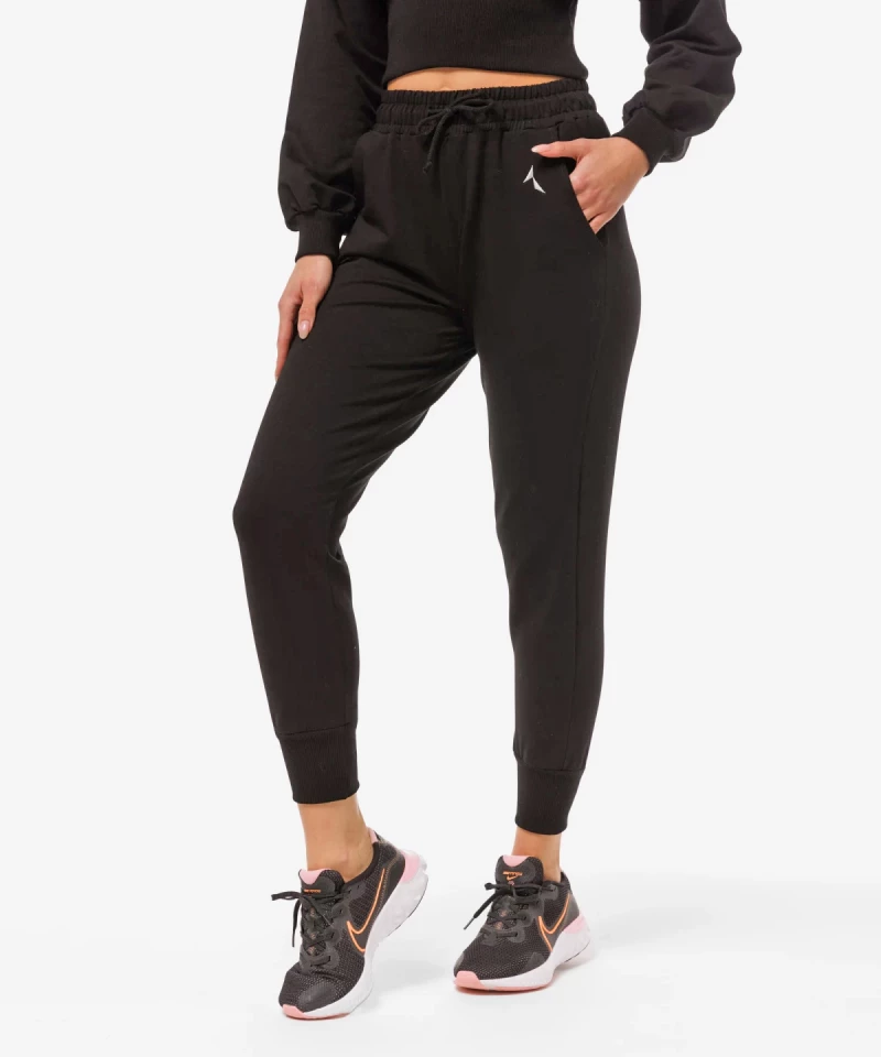 Women's Grey Melange Belle Sweatpants - Carpatree