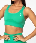 Green Bra with double strings