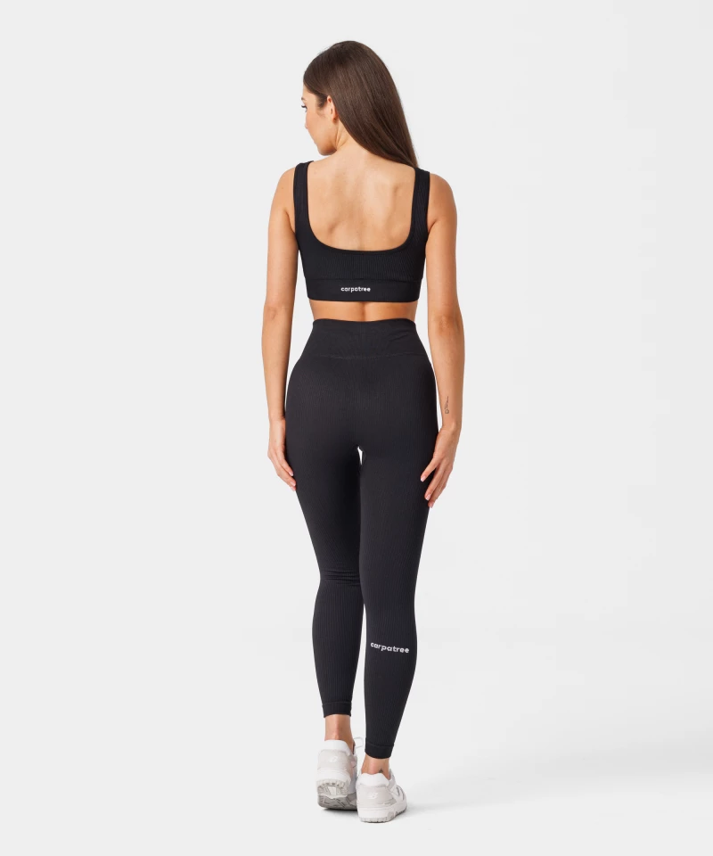 black gym leggings