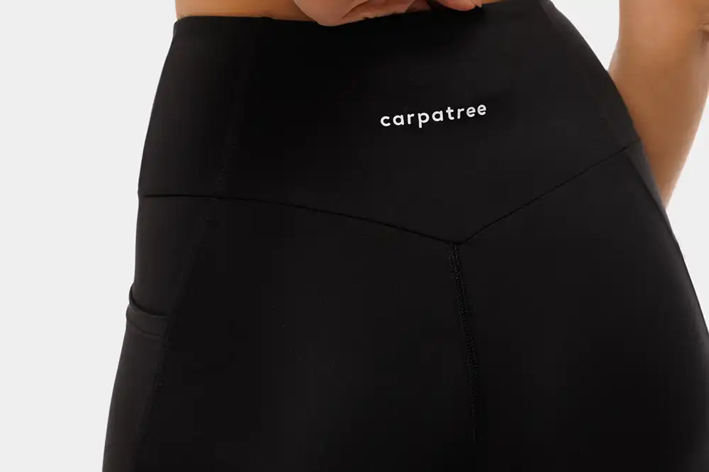 Black butt-lifting leggings
