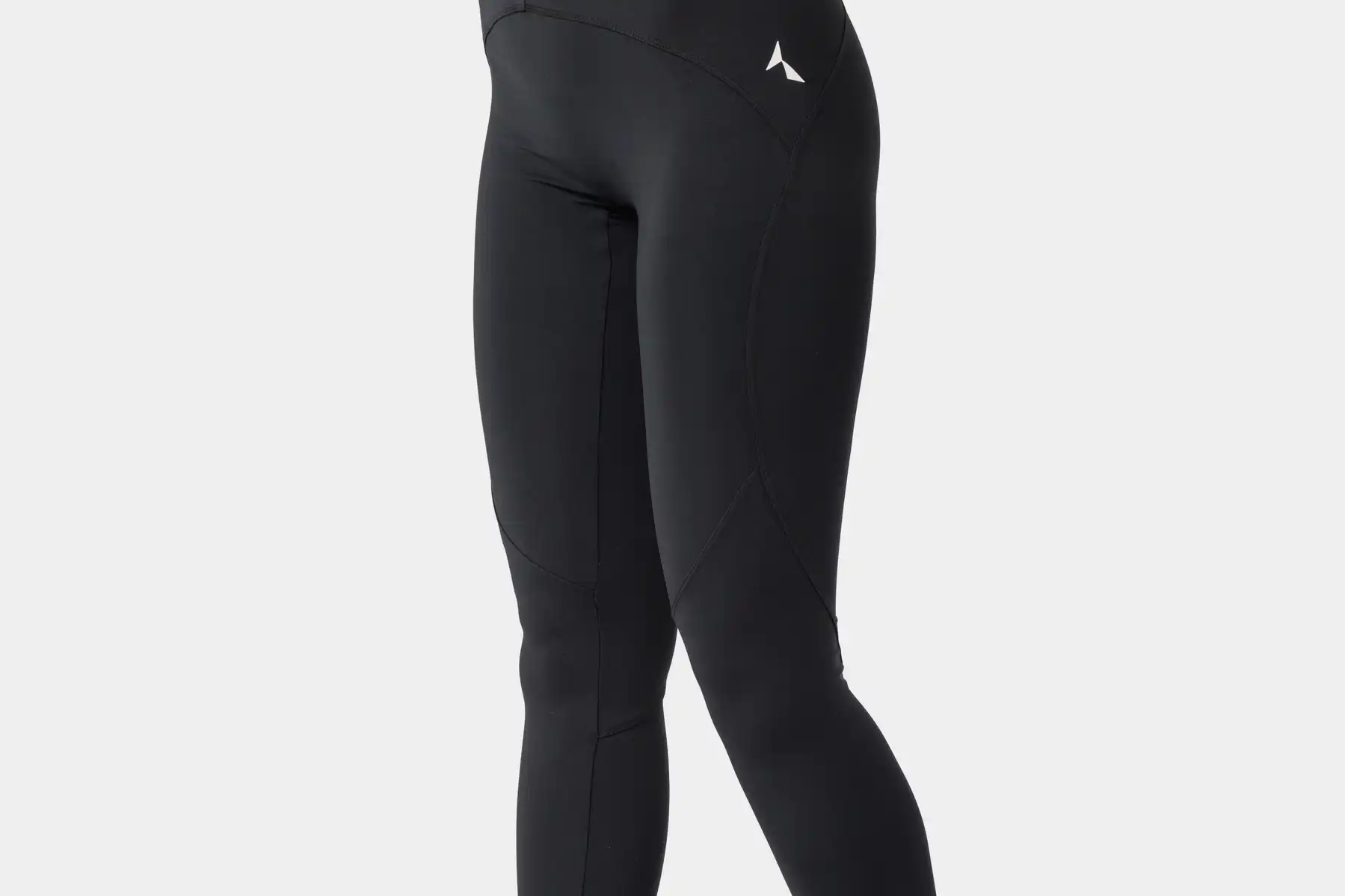 black sporty leggings