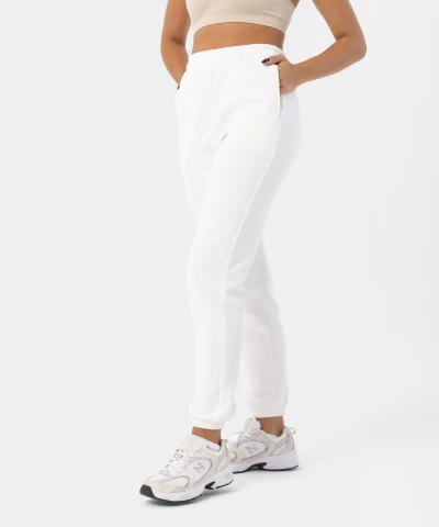 Białe spodnie dresowe Essentials