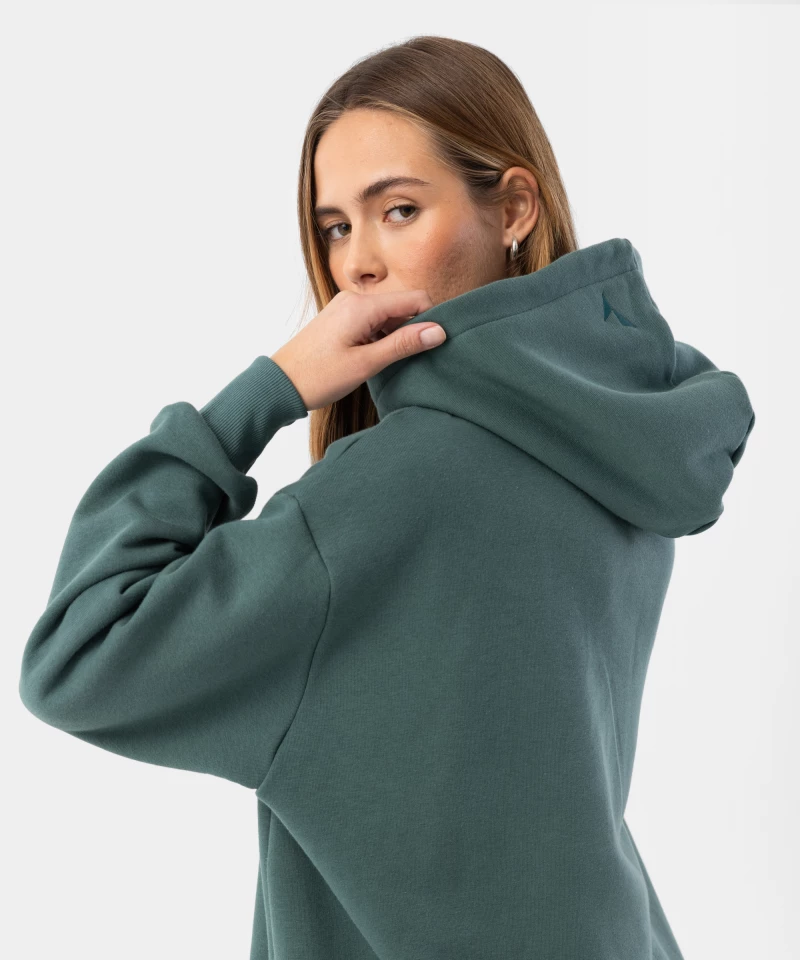 Women's Long Hooded Sweatshirt