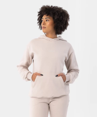 Essentials Women's Beige hoodie