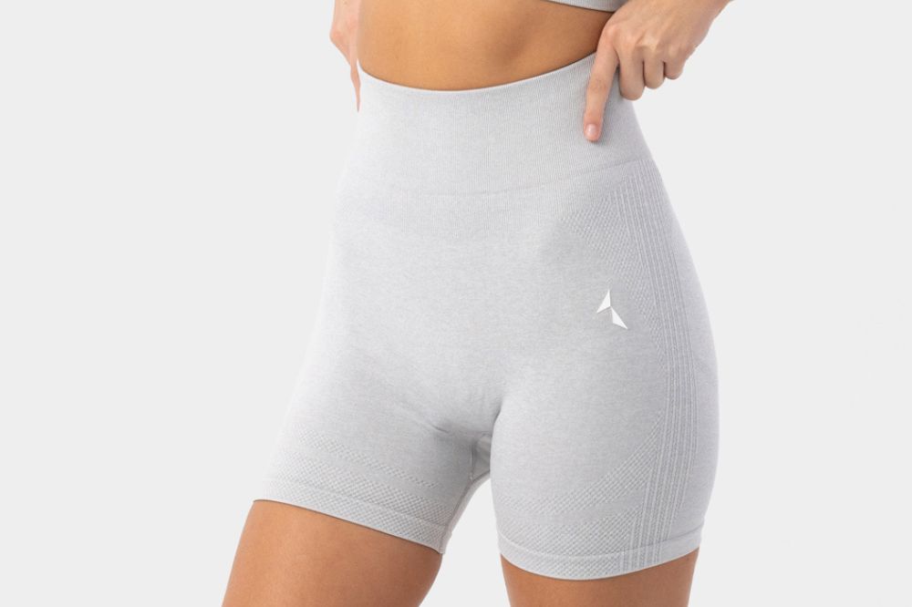 grey comfort shorts