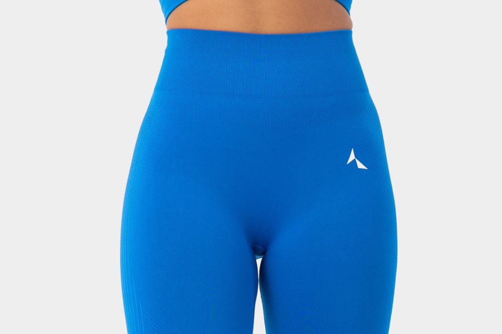 Blaze Compression Capri Tights (X-Small, Blue) at  Women's Clothing  store