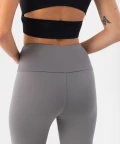 grey women's sports leggings