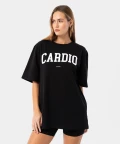 Women's oversized T-shirt with lettering