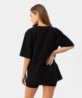 oversize women's t-shirt black
