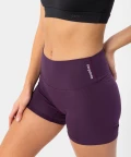 purple women's shorts