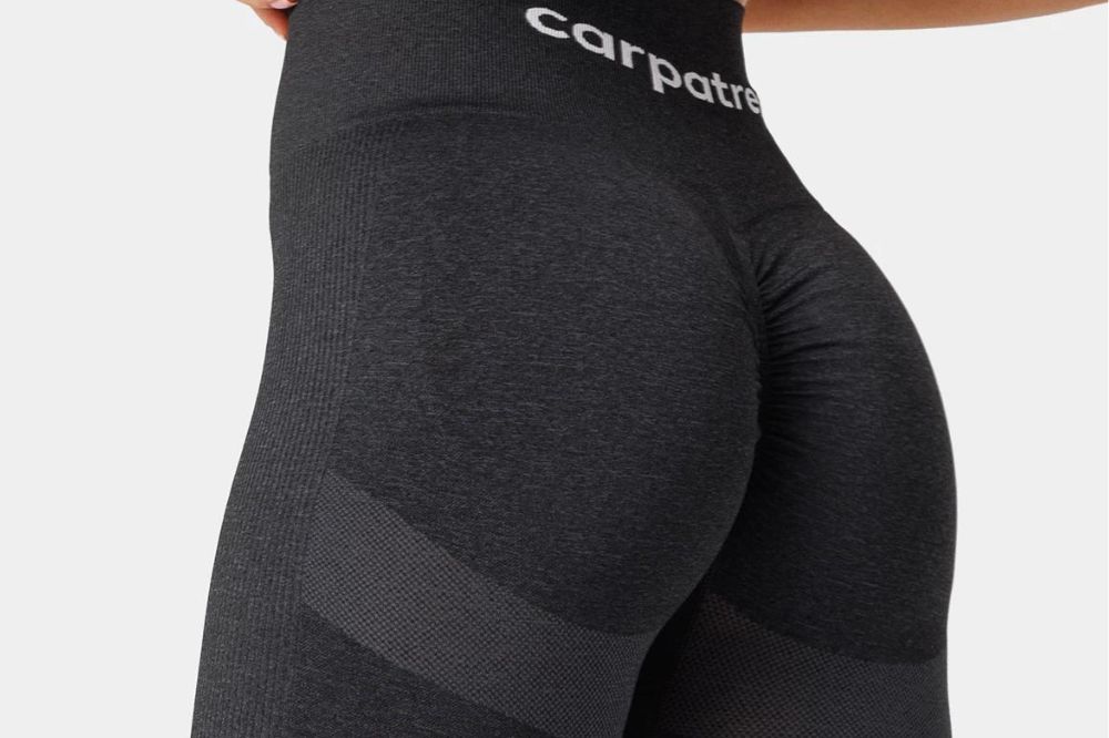 Damskie Czarne podnoszące pośladki legginsy Allure - Carpatree