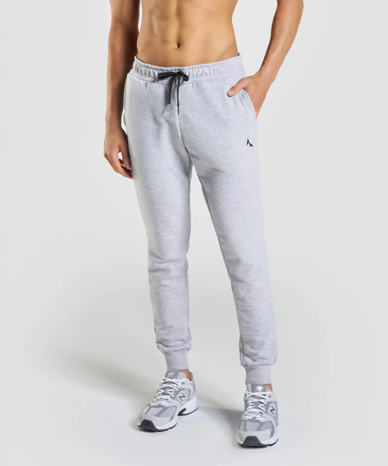 grey men's sweatpants with logo