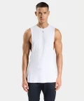 white tank top drop arm