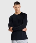 comfortable cotton men's longsleeve