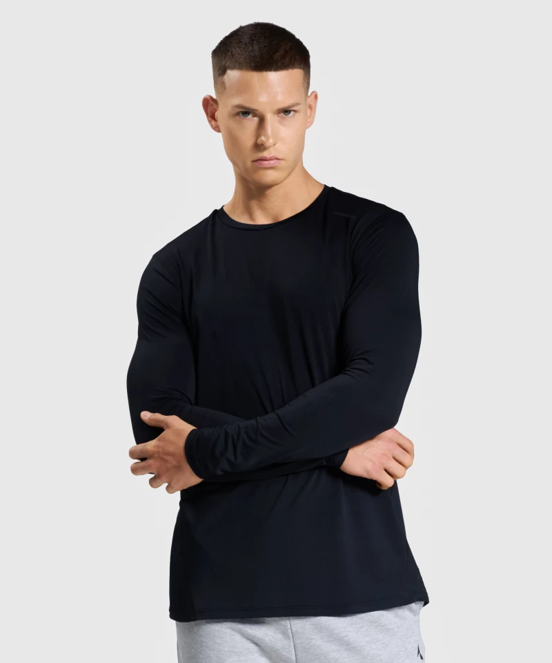 comfortable cotton men's longsleeve