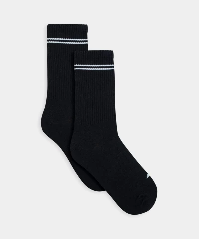 černé dámské punčochové ponožky