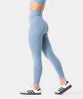 seamless light blue blaze leggings