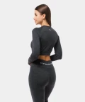 Women's Seamless Gym Crop Top