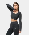 black longsleeve yasmine seamless