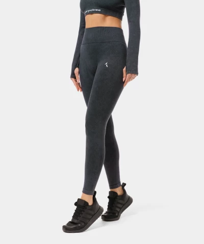 black comfortable gym leggings