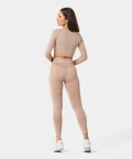 comfortable beige seamless set Yasmine