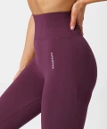 burgundowe legginsy Allure