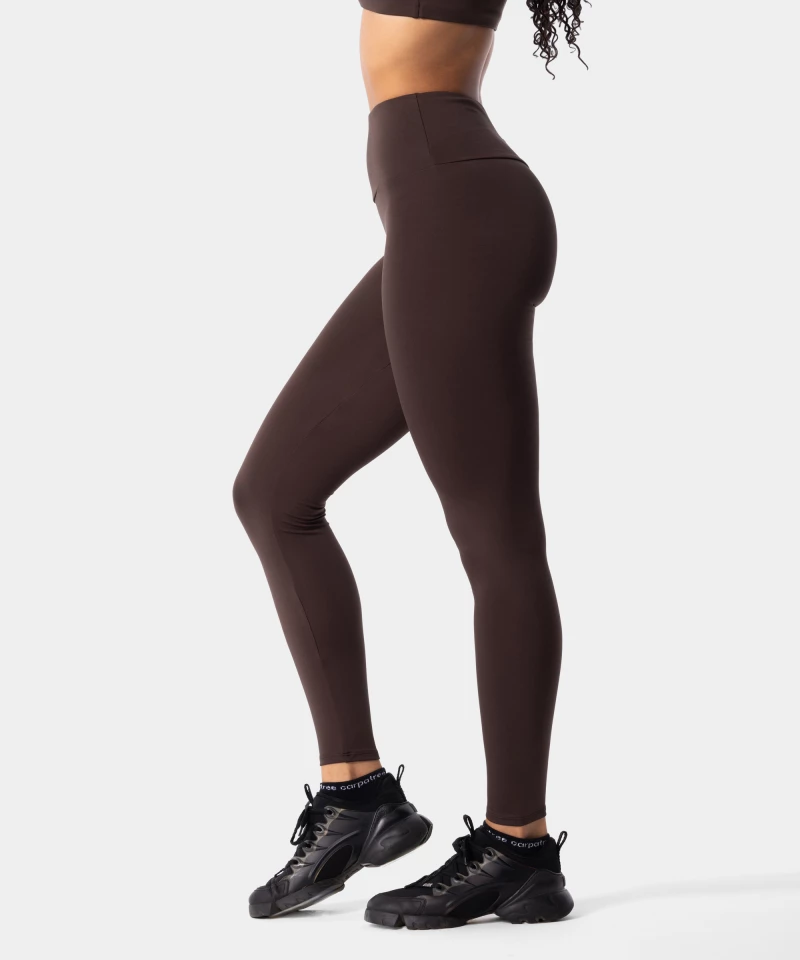 Horizon Classic High Waist Leggings Coffee Brown