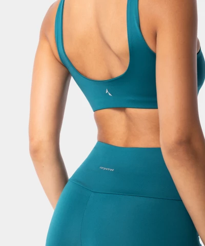 Comfortable sports bra green