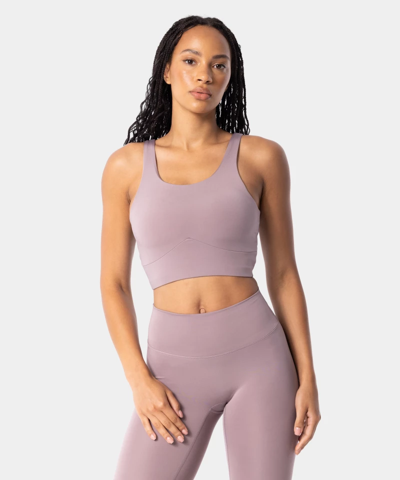 Sports Bra Eclipse Lavender Grey