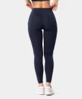 navy blue leggings with Dazzle stitching