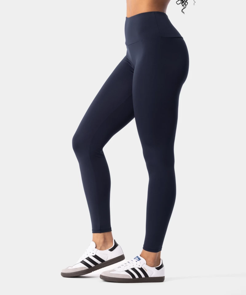 navy blue high waisted leggings