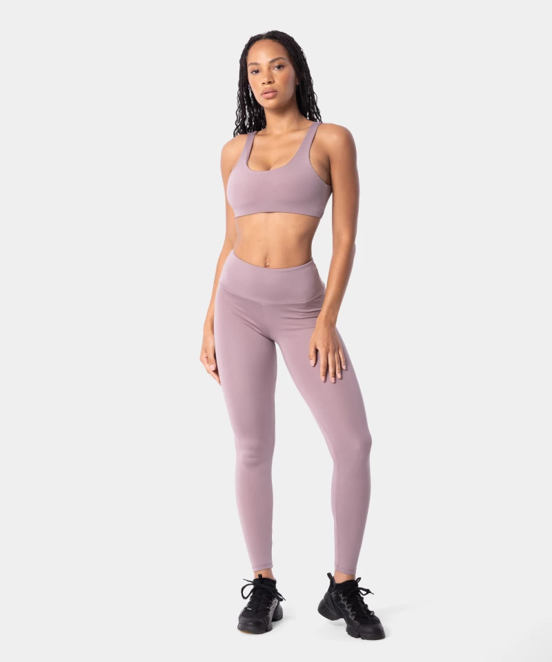 lavender sports set for yoga and pilates