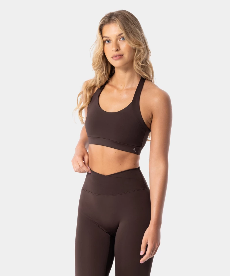 Brown Yoga and Pilates Set