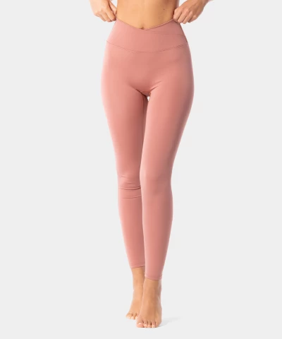 pink Mystic wrap waist leggings