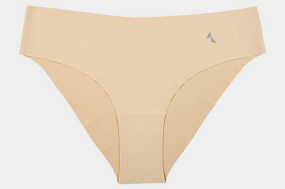 beige Second Skin Seamless Briefs