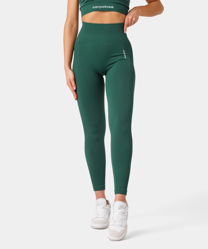 Allure Green High Waist Leggings