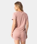 light pink women's sports t-shirt