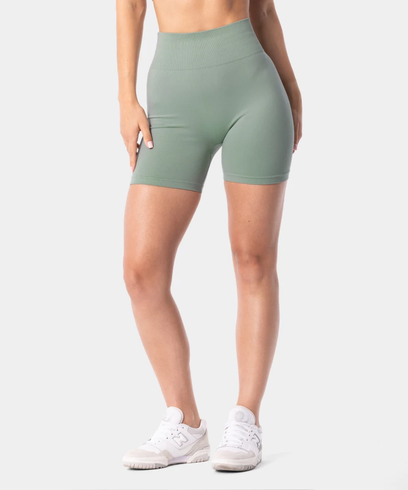 high waist seamless shorts