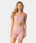 Minimalist Pink Sports Bra