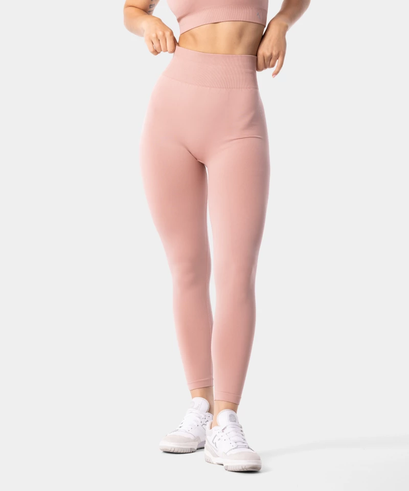 minimalistyczne legginsy bezszwowe