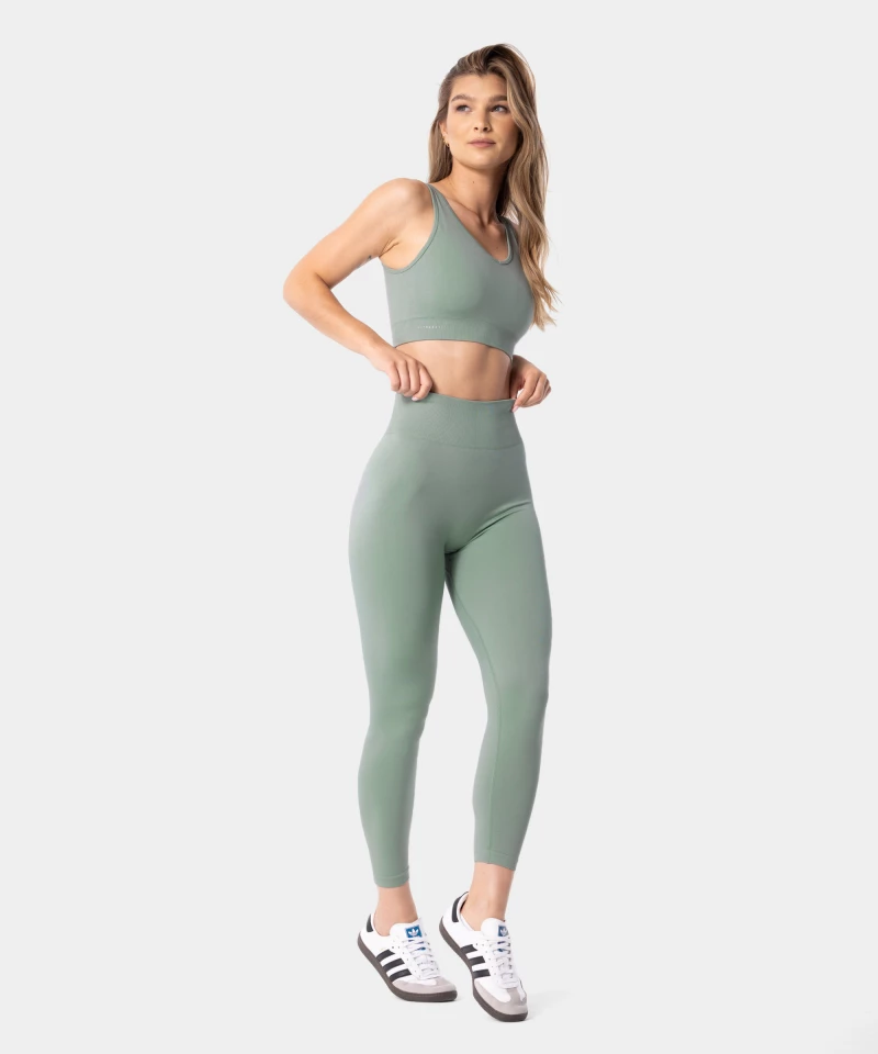 Legginsy jasnozielone Simply Seamless