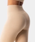 beige seamless leggings for gym