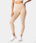 beige high waist seamless leggings