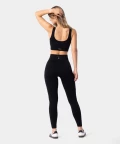 classic black seamless leggings