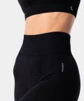 czarne bezszwowe legginsy Simply Seamless